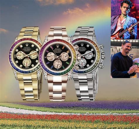 celebrity rolex daytona|rolex daytona rainbow 2022.